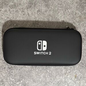 Black Carrying and Accessory Case Nintendo Switch 2